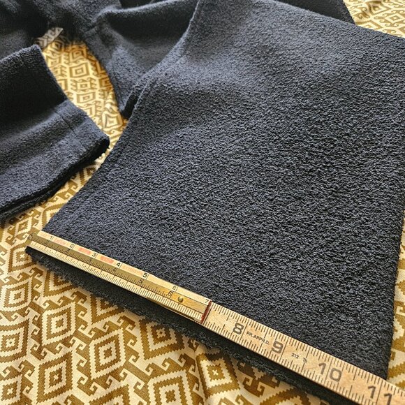 NWT $795 ST JOHN Knits Wool Blend Wide Leg Pants Black Women' SZ X-Large Texture - Picture 11 of 11